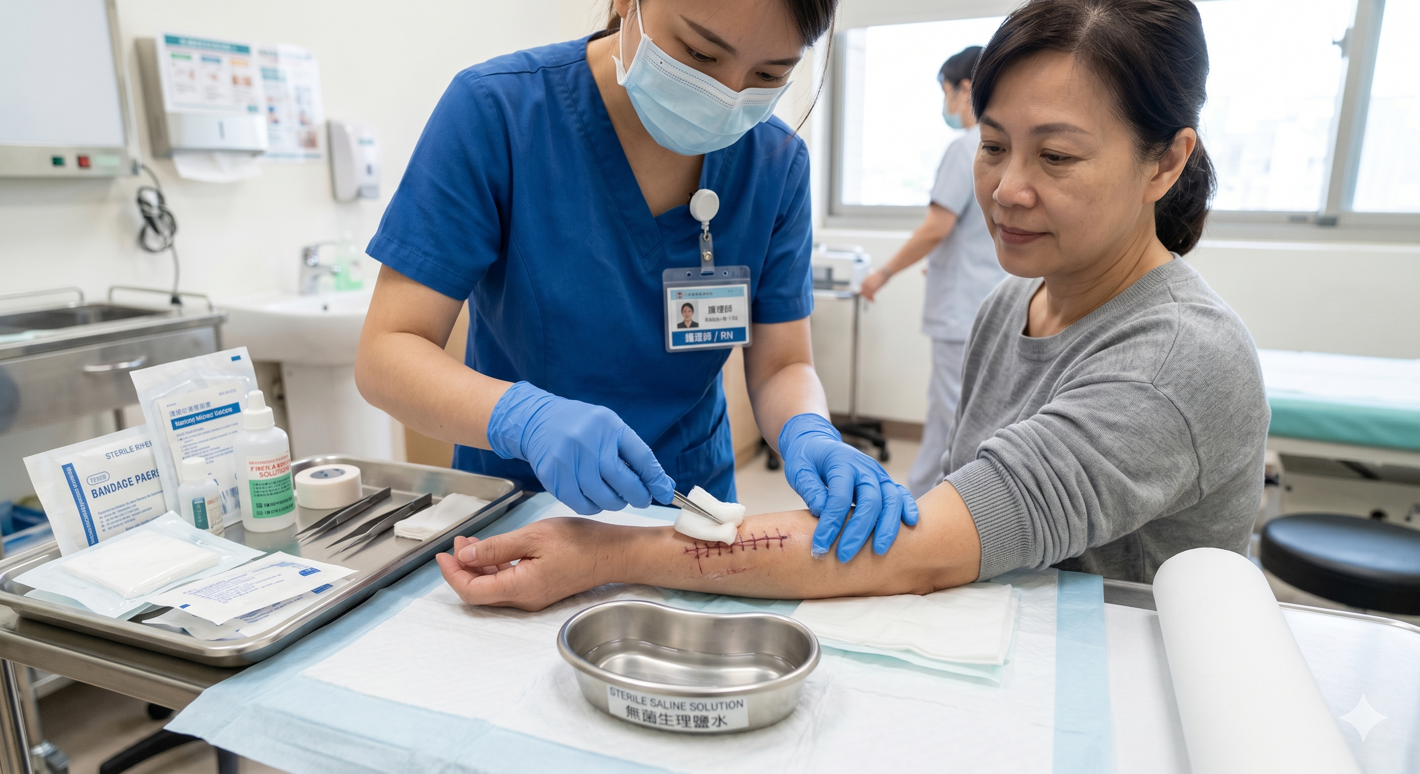 照護傷口別馬虎
